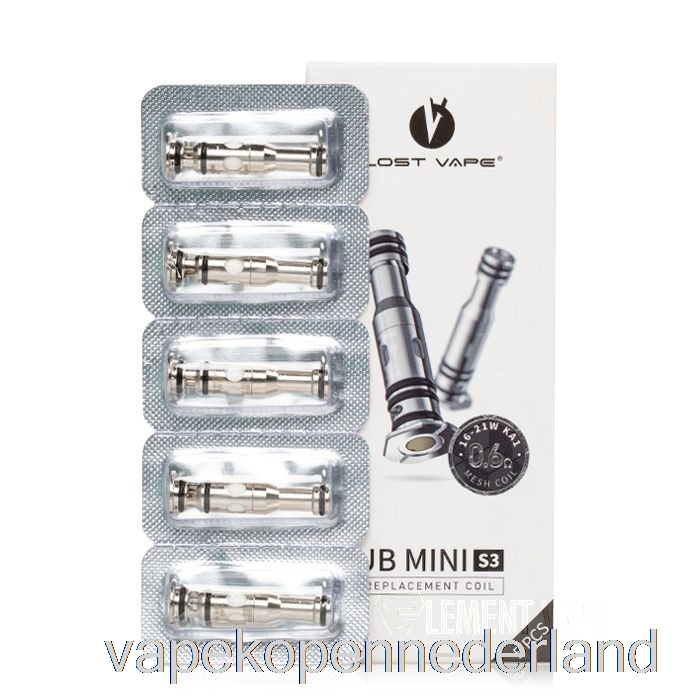 Vape Nederland Verloren Vape Ub Mini Vervangingsspoelen 0.6ohm Ub Mini S3 Spoelen